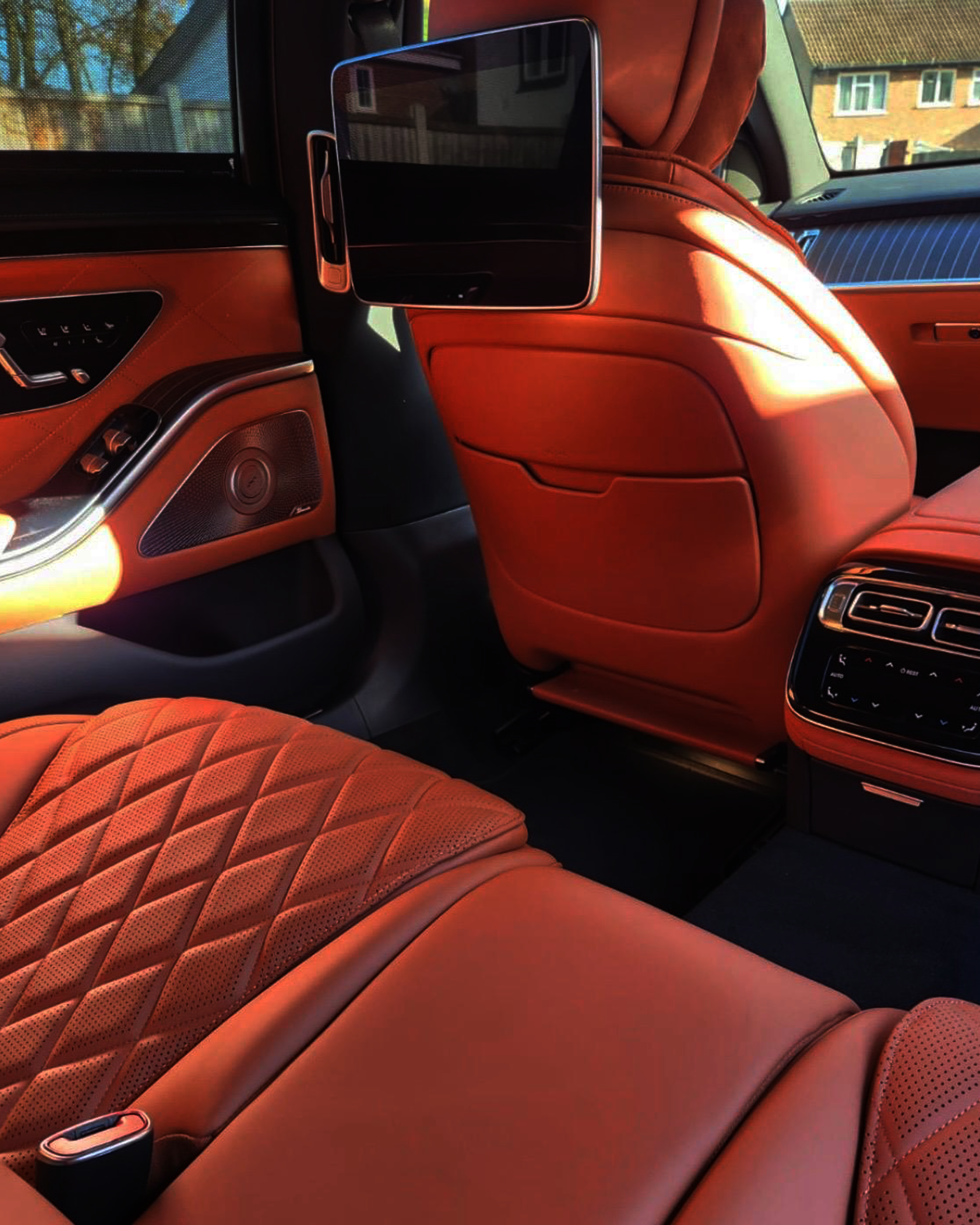 Mercedes chauffeur